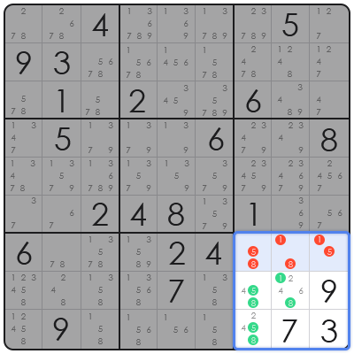 sudoku strategy advanced